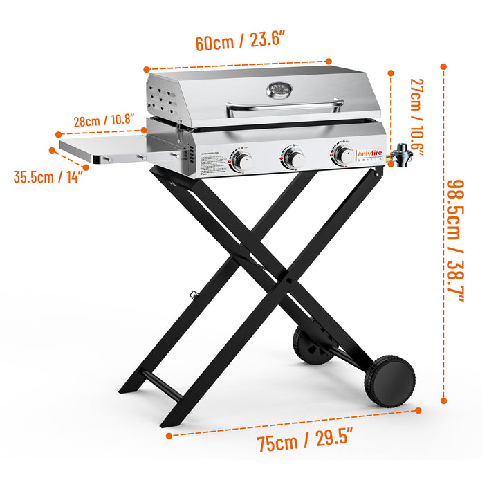 Flat Top Gas Griddle