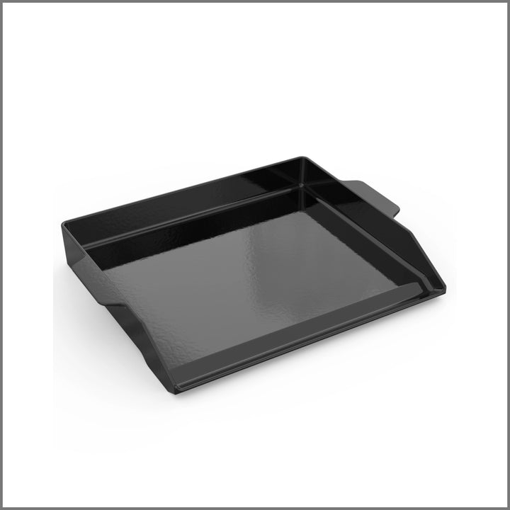 Onlyfire Enamelled Cast Iron Griddl, 18.6" x 14"