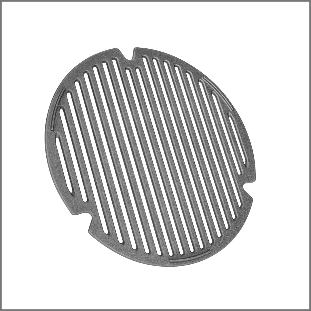 only fire- Cast Iron Cooking Grate Barbecue Grilling Grate for Kamado Joe Classic I