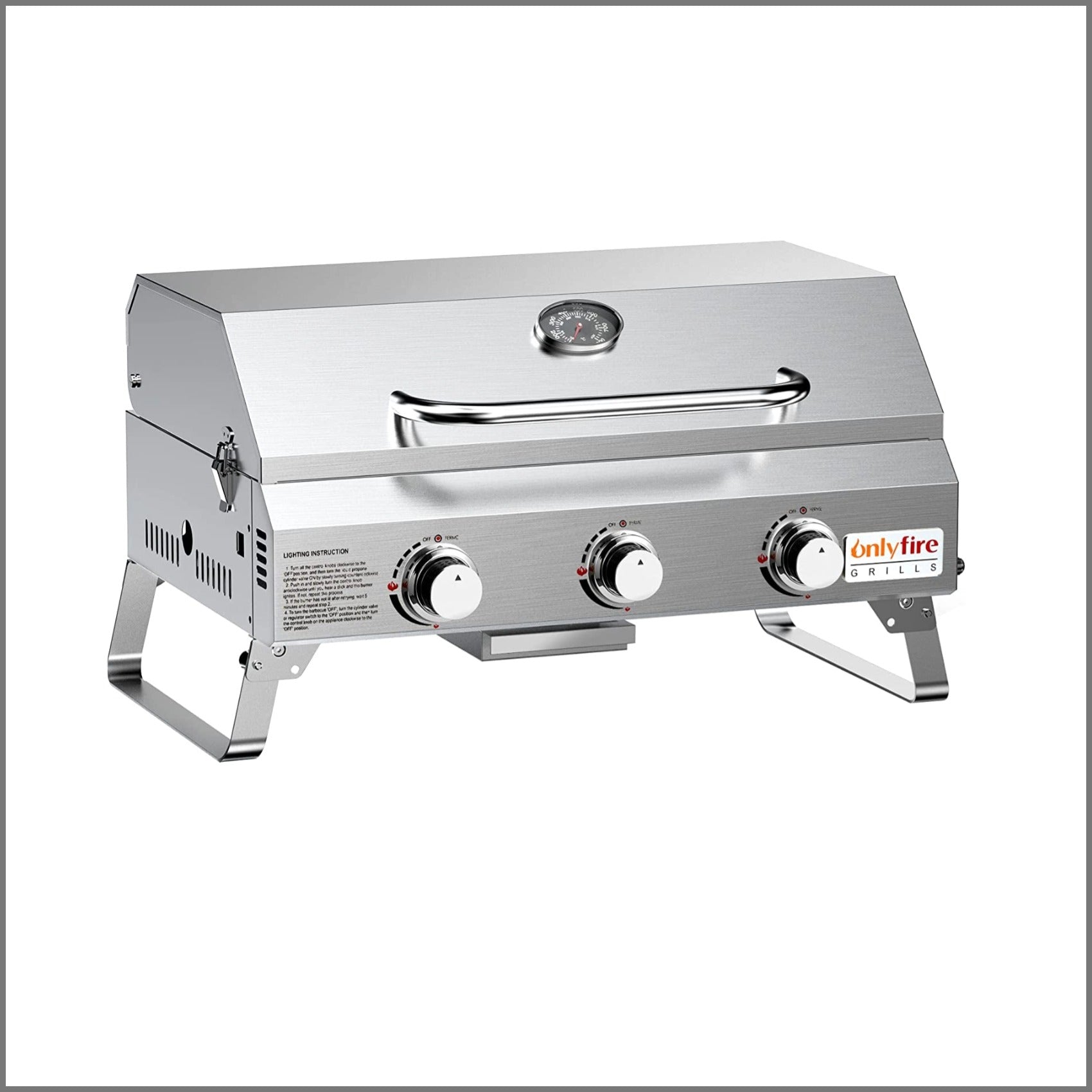 Onlyfire Portable Tabletop Gas Grill Burners, 24