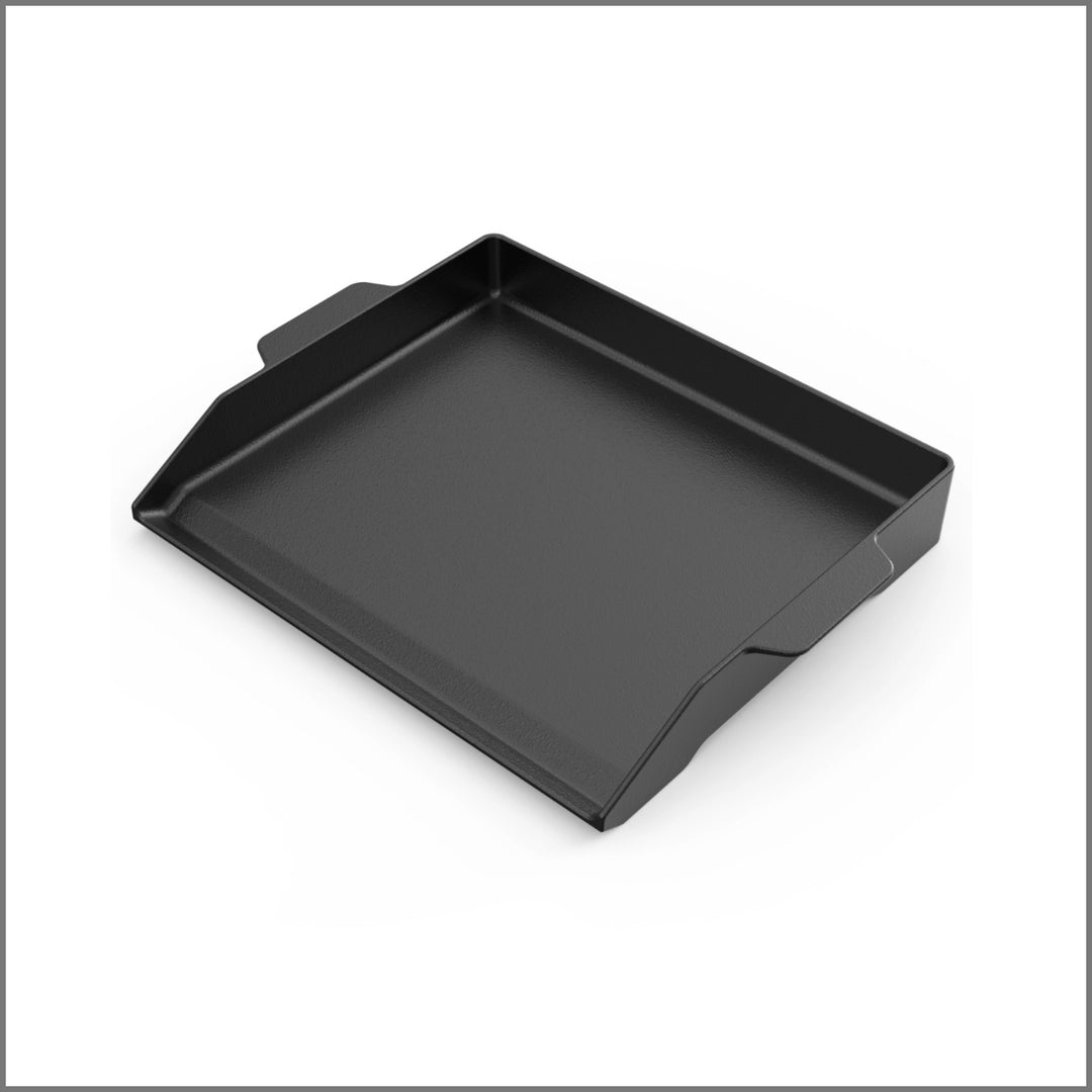 Onlyfire- Universal Cast Iron Griddle for Outdoor Cooking,  18.6" × 14"
