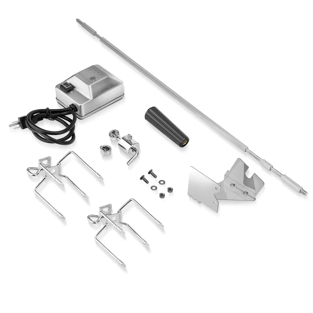Stainless Steel BBQ Rotisserie Kit