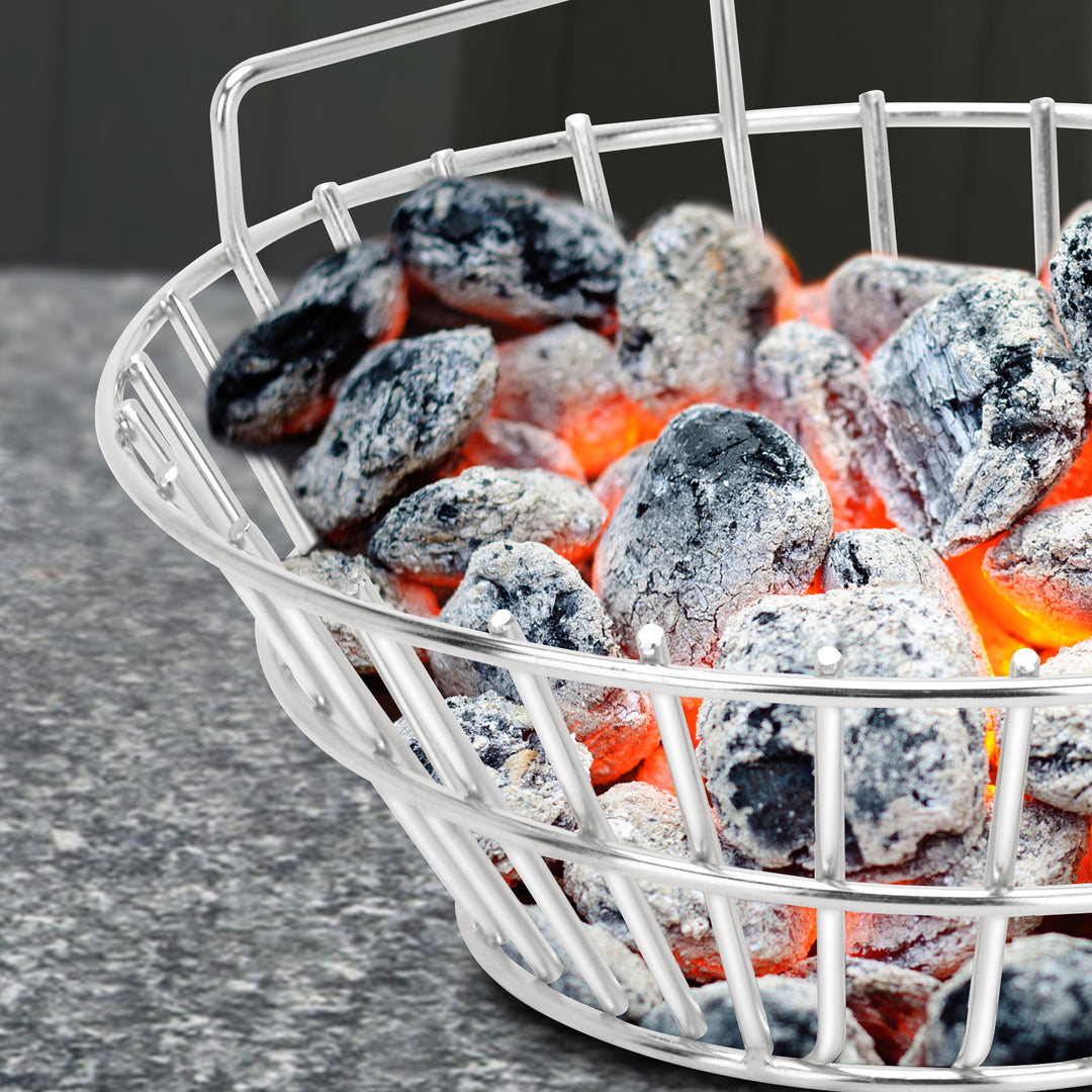 Charcoal Ash Basket Holder