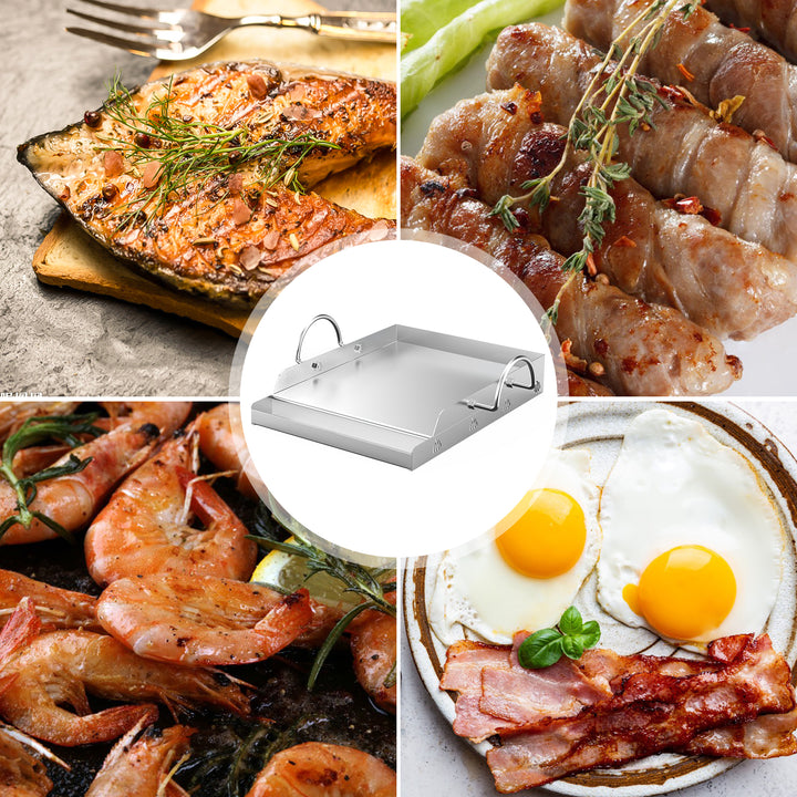 Stainless Steel BBQ Cooking Griddle