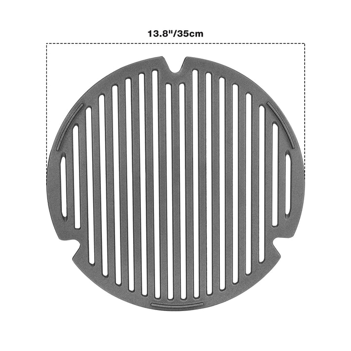only fire Cast Iron Cooking Grate Barbecue Grilling Grate for Kamado Joe Classic I