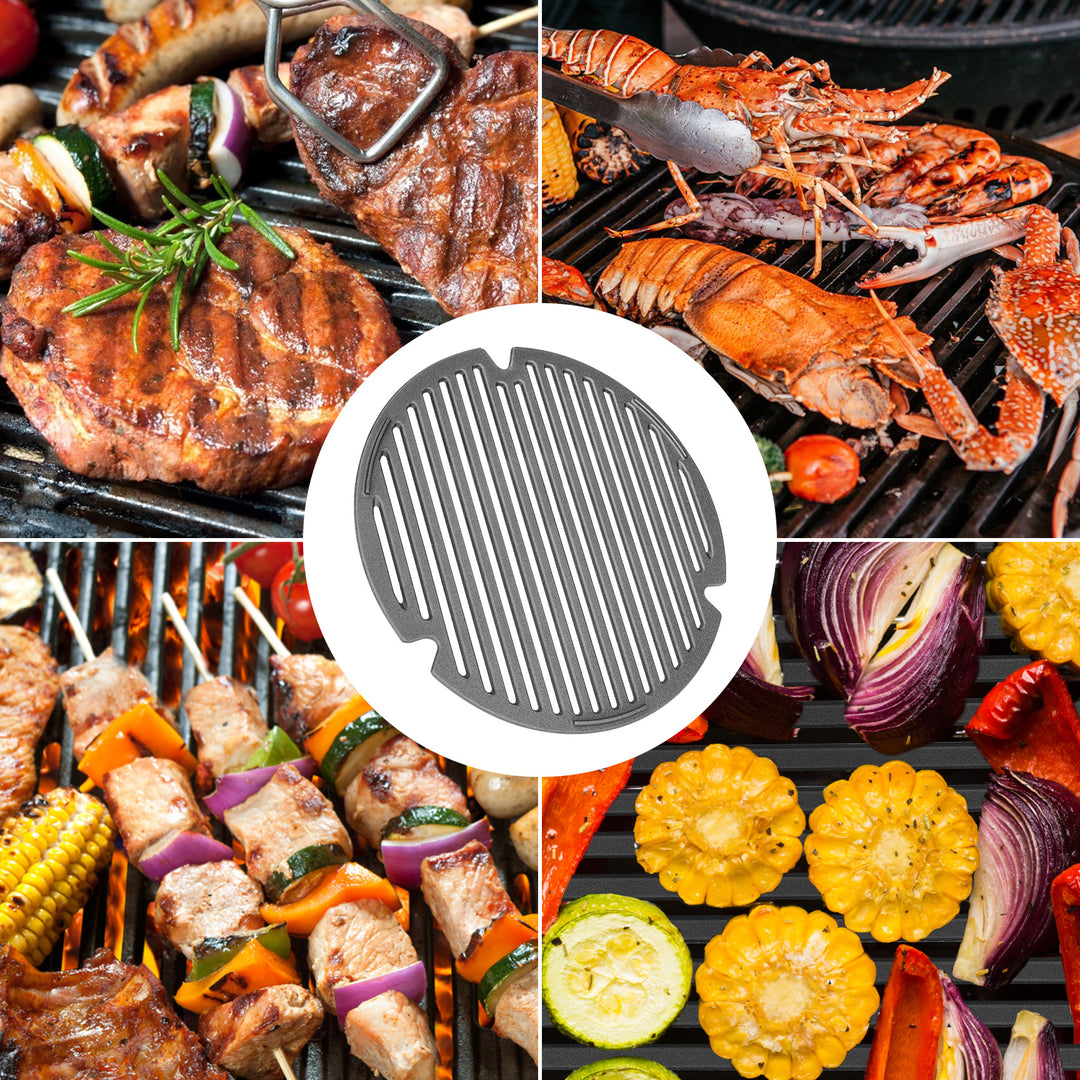 only fire Cast Iron Cooking Grate Barbecue Grilling Grate for Kamado Joe Classic I