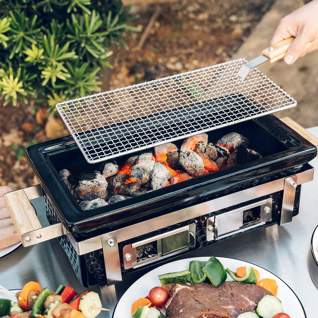 Charcoal BBQ Grill Hibachi Grill