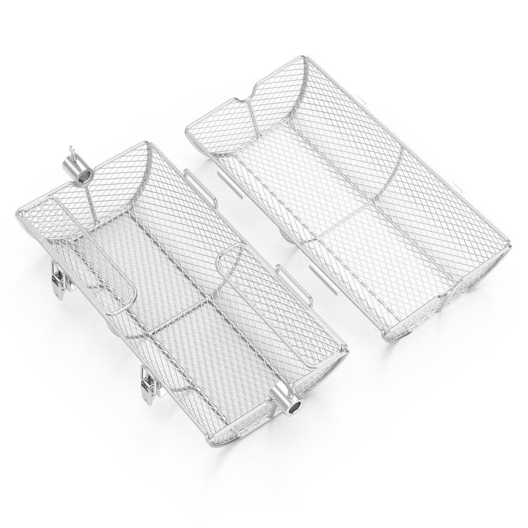 onlyfire Stainless Steel Rotisserie Basket Grill OnlyFire
