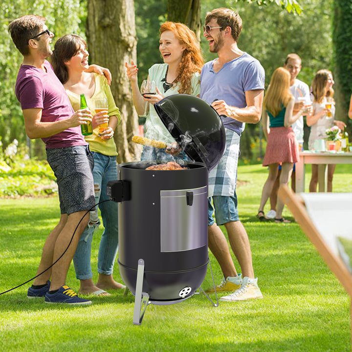 Onlyfire Grill Rotisserie Kit for Weber 22 Inch Smokey Mountain Cooker OnlyFire