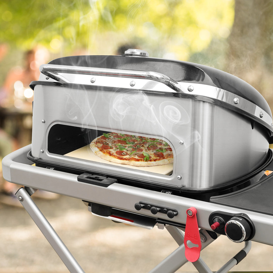 Onlyfire Rotisserie Ring Kit for Weber Traveler Portable Gas Grill OnlyFire