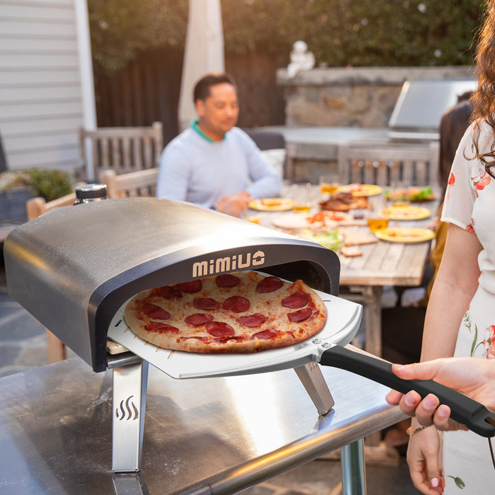 Aluminum Perforated Pizza Shovel