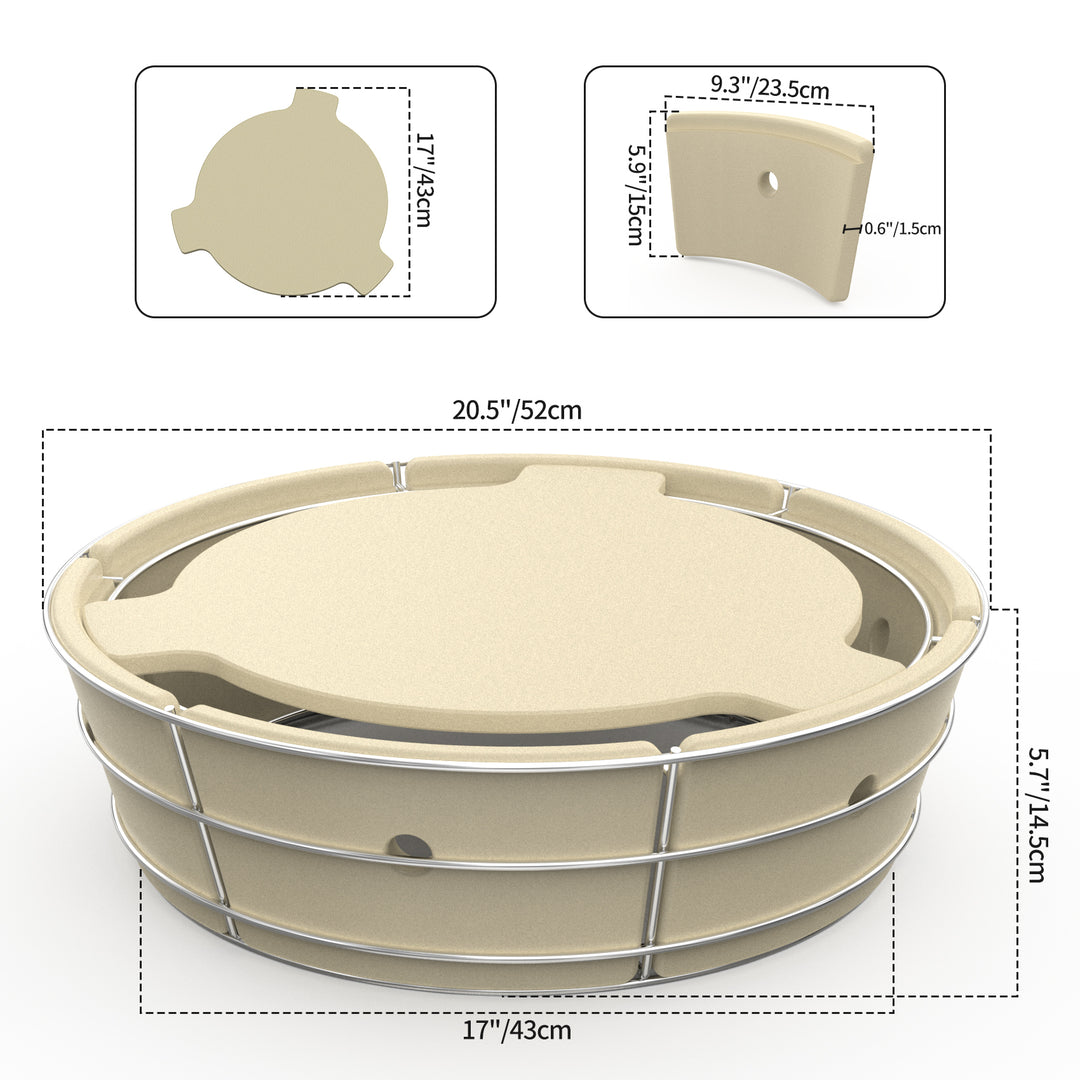 Charcoal Ash Basket