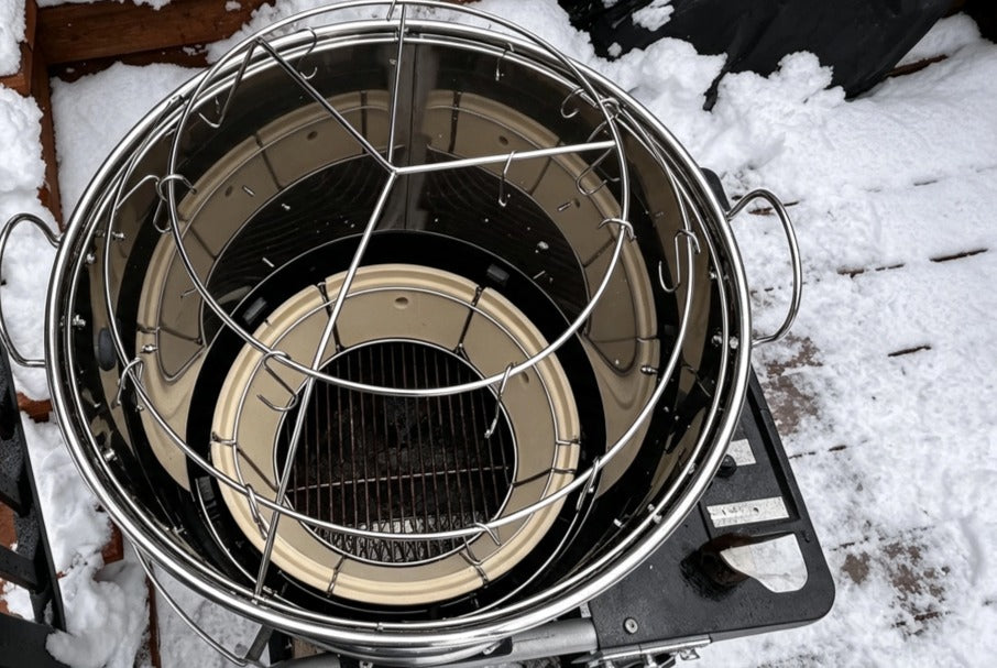 Turn Your Weber 22-Inch Kettle into a High-Capacity Smoker