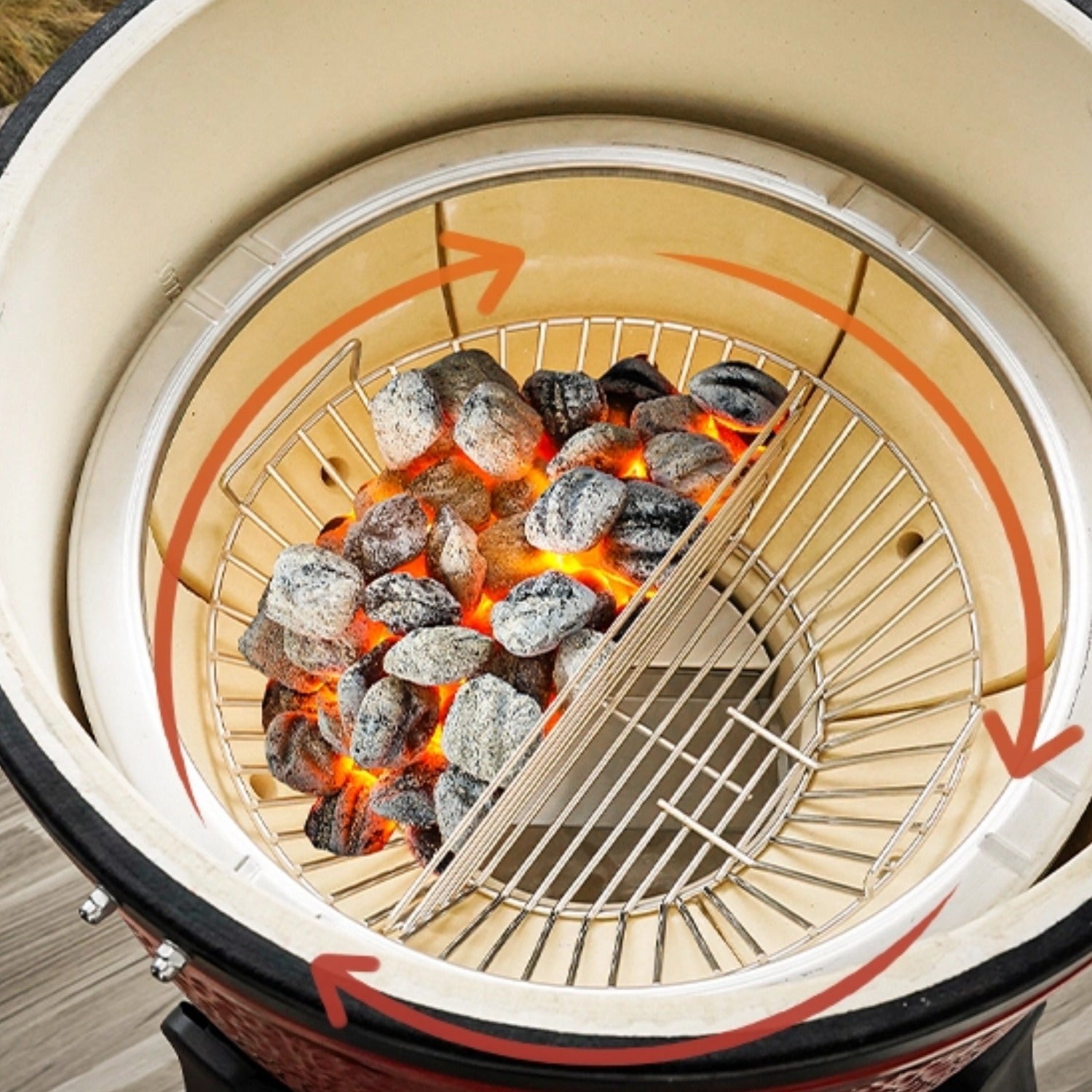 Onlyfire- 8553 Barbecue Charcoal Ash Basket – OnlyFire