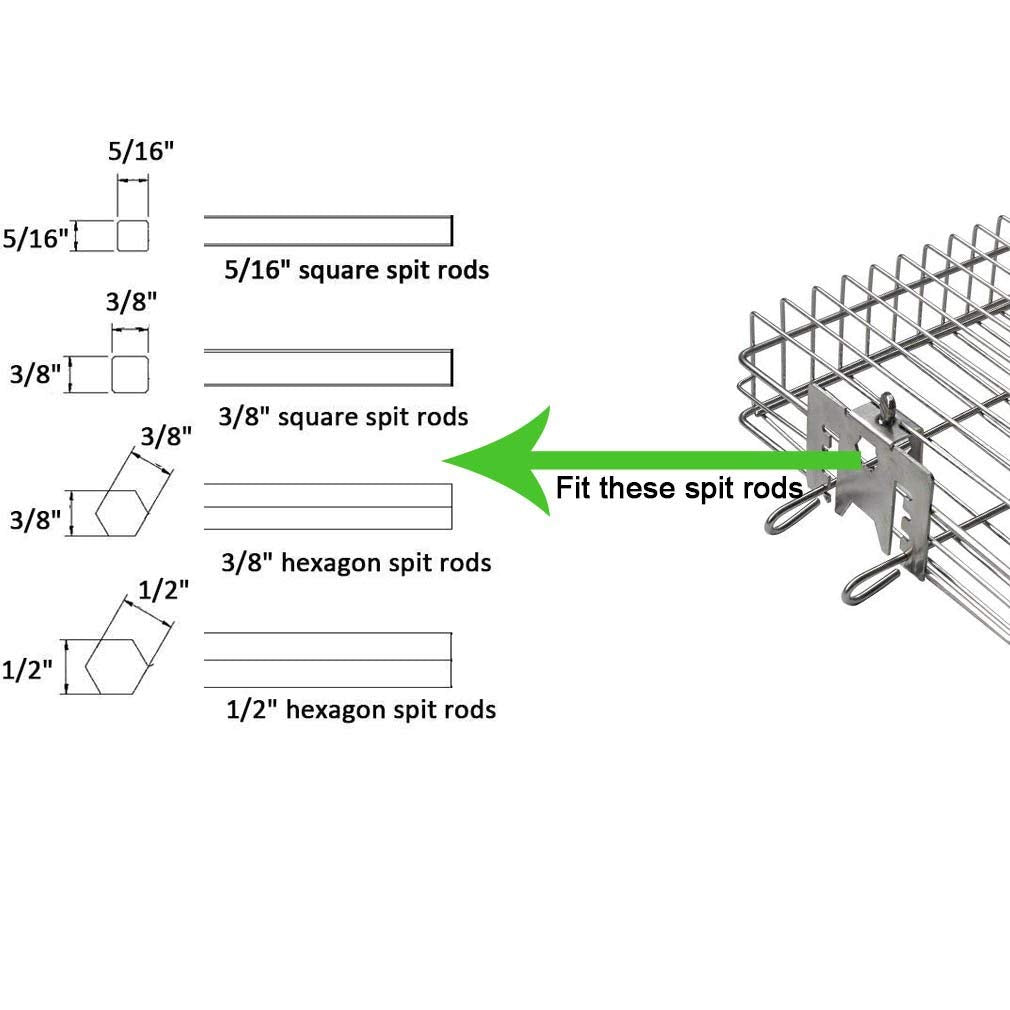 Grill Rotisserie Basket