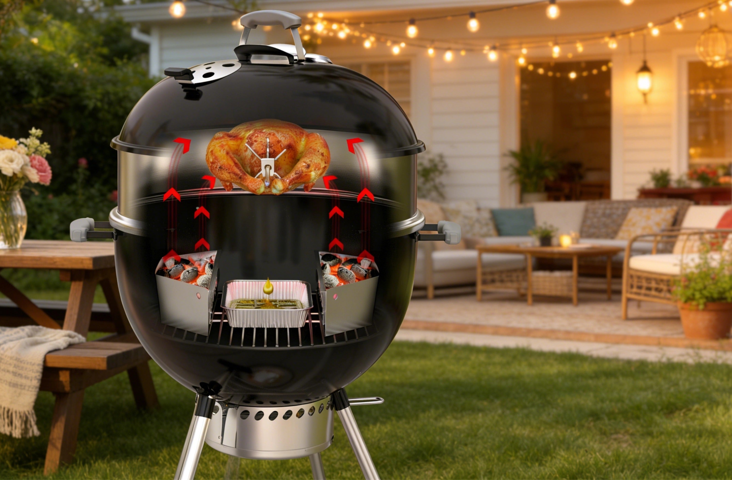 Onlyfire Rotisserie Kit for Weber 22.5
