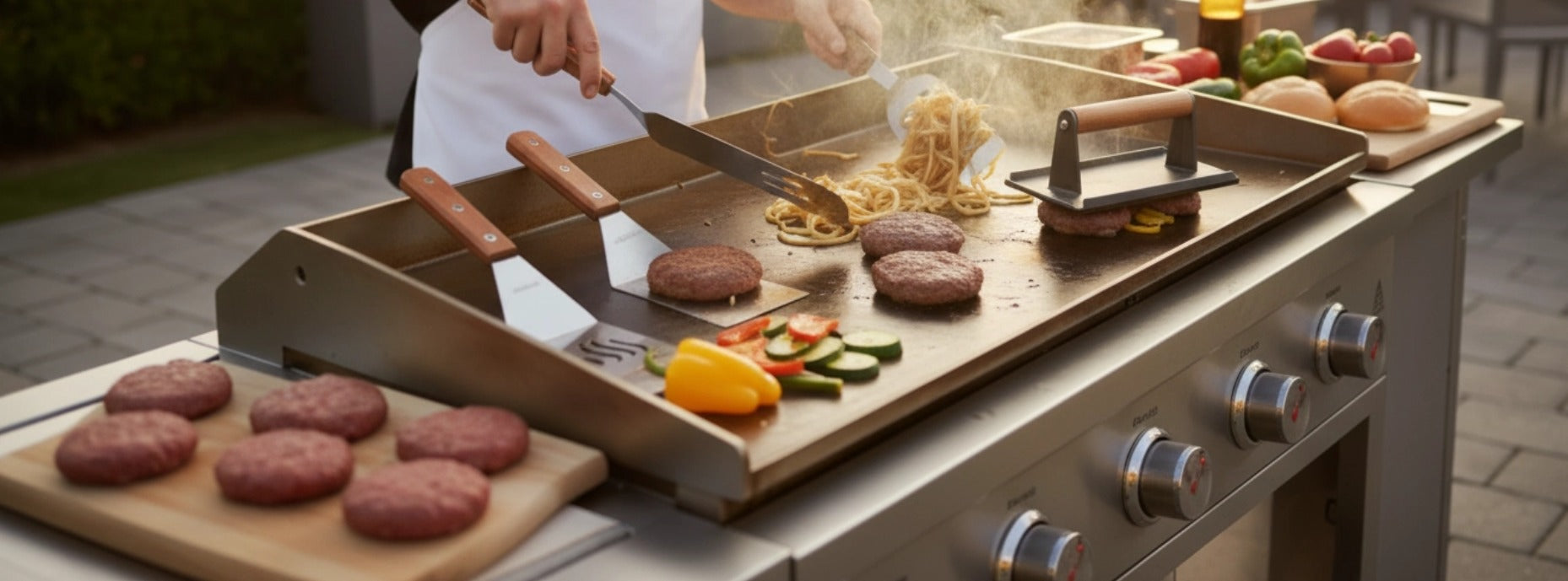 Onlyfire Barbecue Grill Griddle Tools Accessories -Set of 5 – OnlyFire