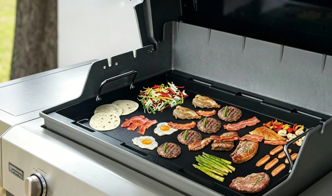 Weber Spirit Flat Top Griddle | Ceramic Nonstick Insert – Onlyfire