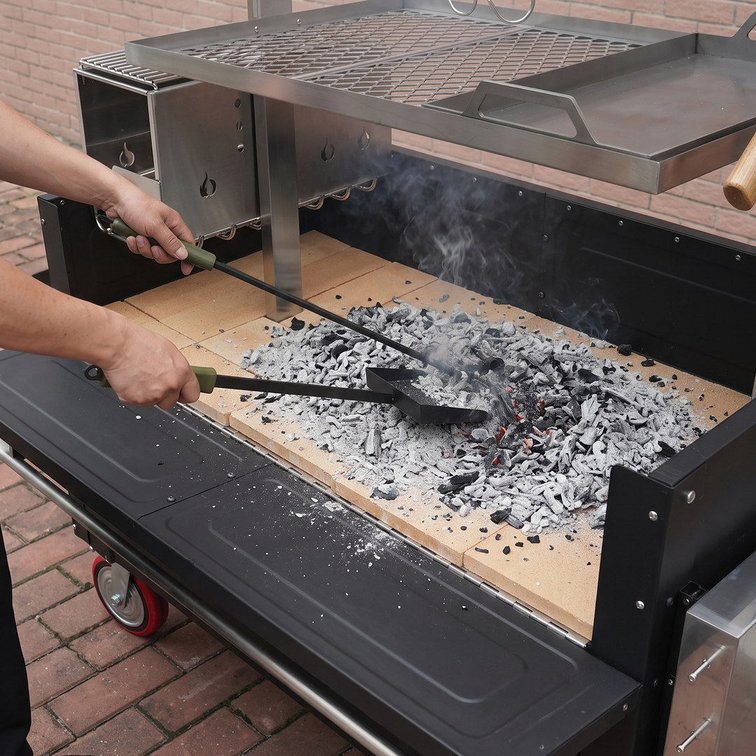 Onlyfire Argentine Santa Maria Grill with Rotisserie