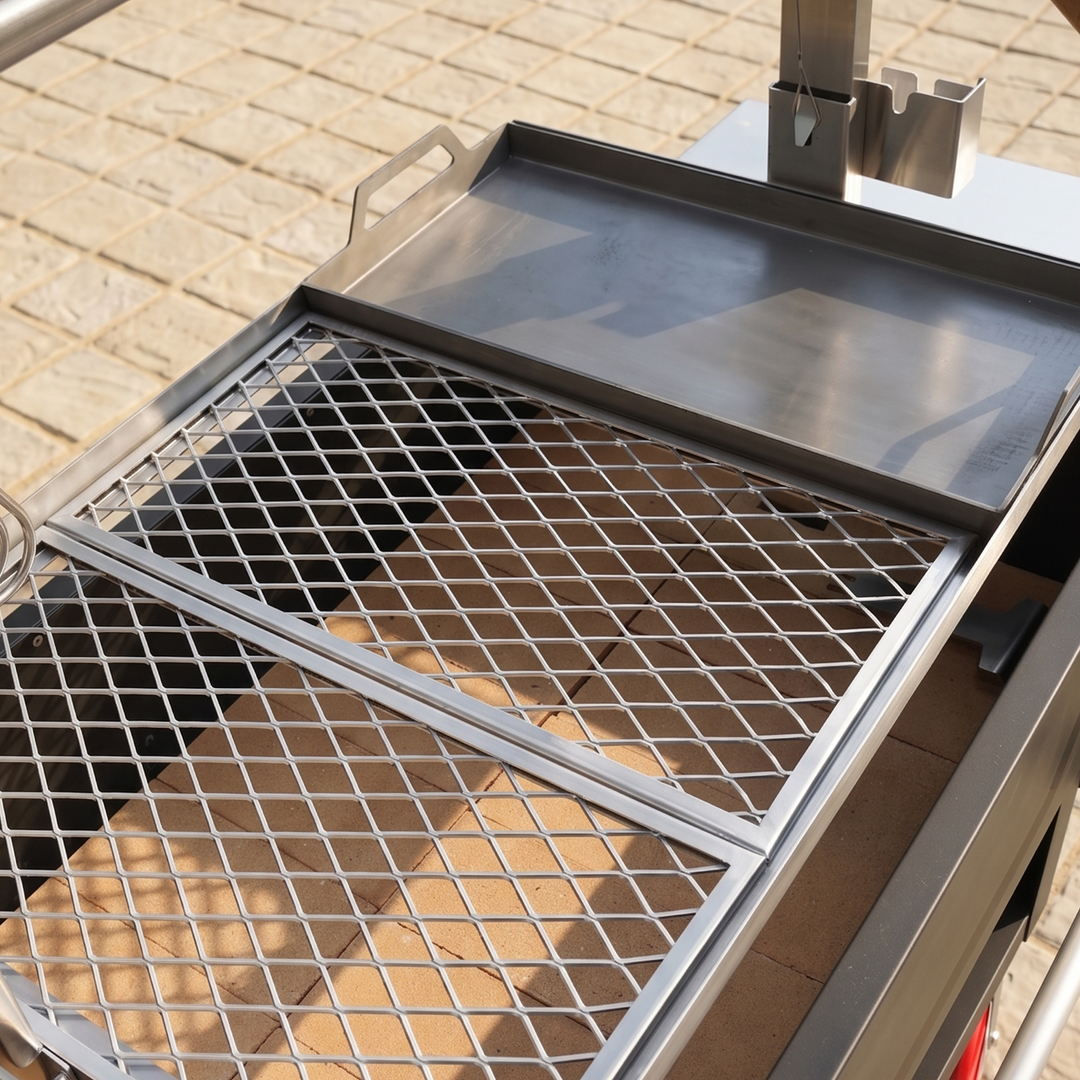Onlyfire Argentine Santa Maria Grill with Rotisserie