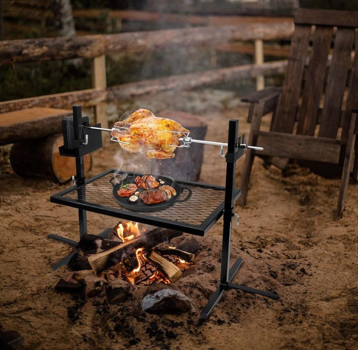 Adventure Kings Battery Powered Rotisserie Adventure Kings