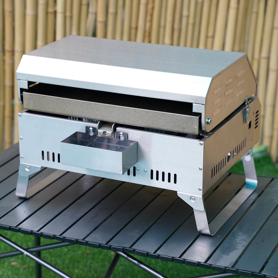 Flat Top Tabletop 2-Burner  Gas Griddle