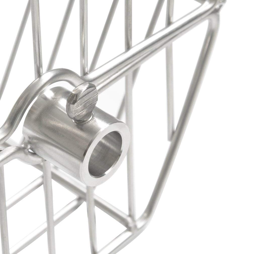 Onlyfire Round Tumble Rotisserie Spit Rod Basket 17 inch – OnlyFire
