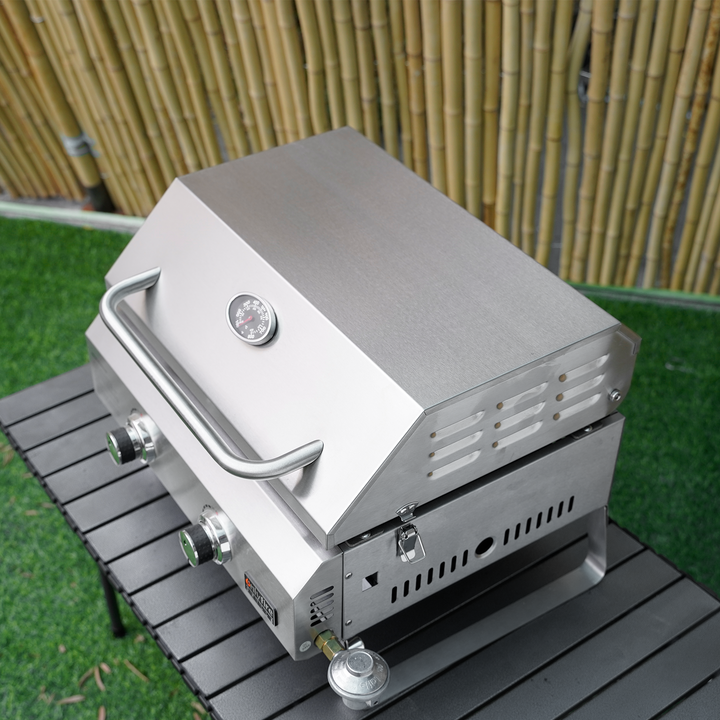 Tabletop 2-Burner  Gas Griddle