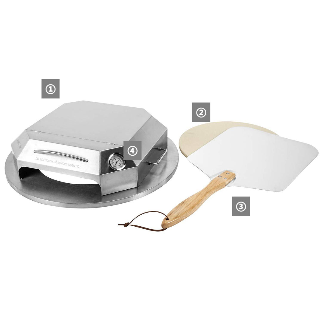 Kettlepizza Pizza Oven Kit Kettlepizza Pro 22 Kit Turns Your