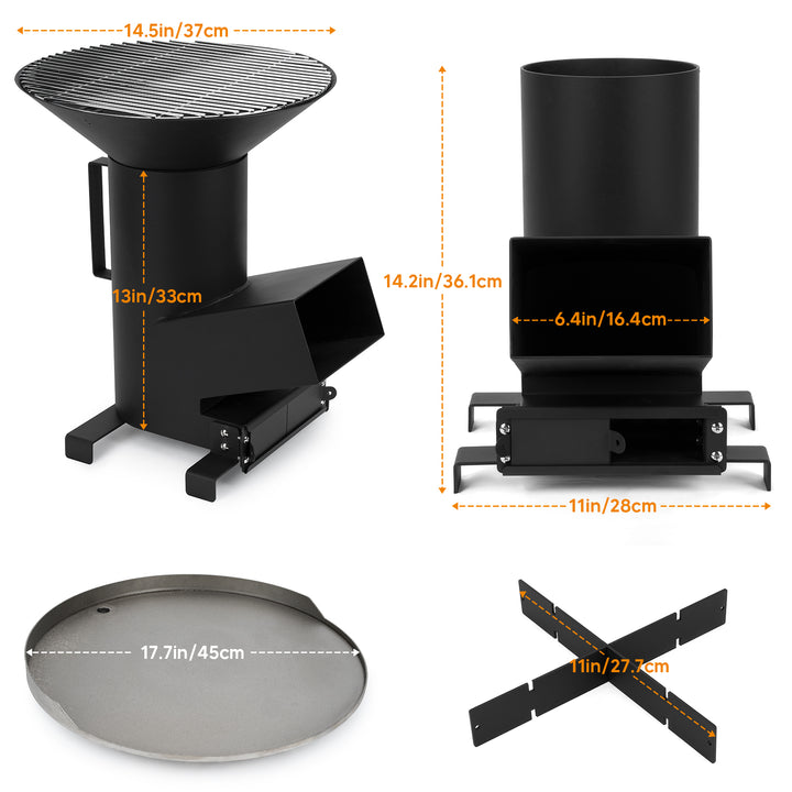 Camp Rocket Stove 