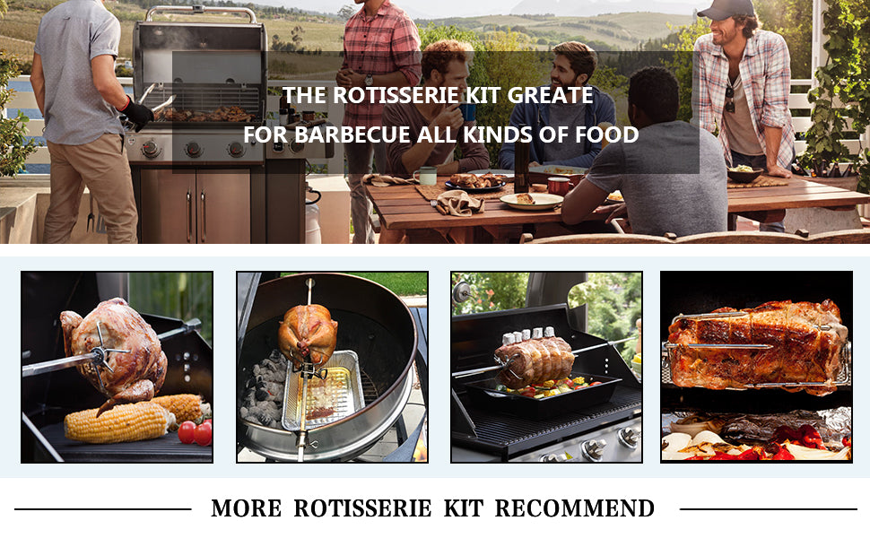 Rotisserie Kit Grilling