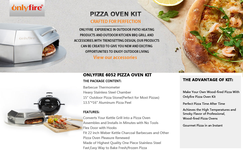Wood-Fired Pizza Oven Kit: Enjoy Outdoor Cooking