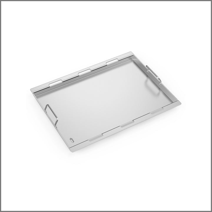 onlyfire Flat Top Griddle Plancha for Weber Genesis II 300 Series Gas Grills Stainless Steel