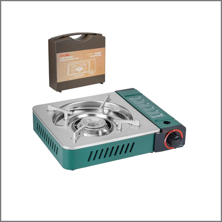 ONLYFIRE Butane Stove with Carrying Case, Portable Camping Stove