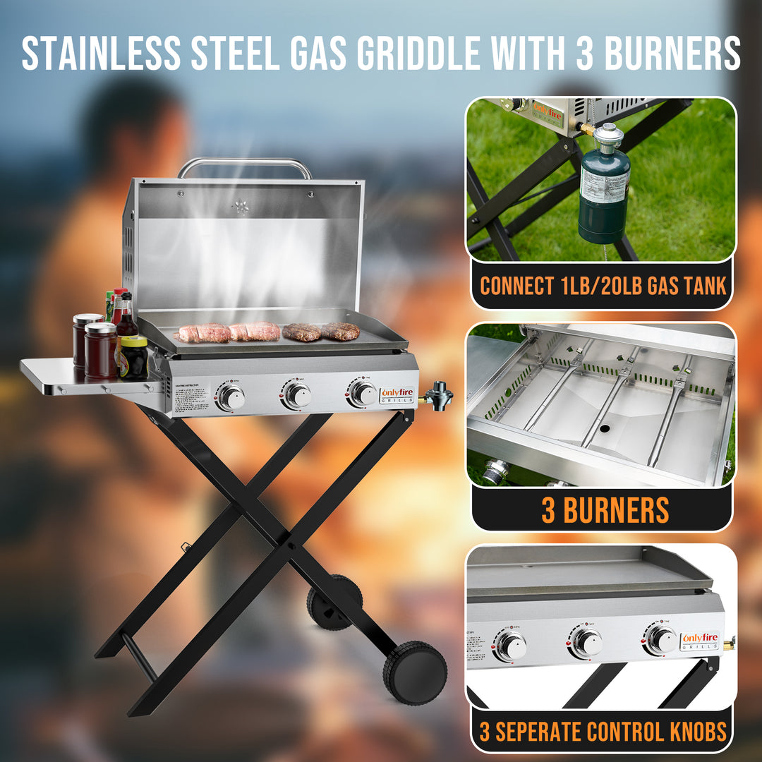 Flat Top Gas Griddle