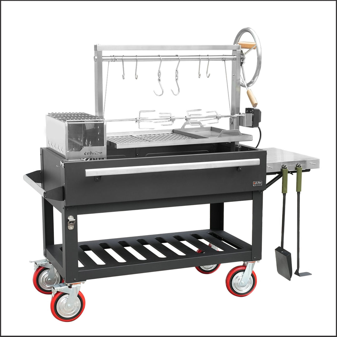 Onlyfire Argentine Santa Maria Grill with Rotisserie