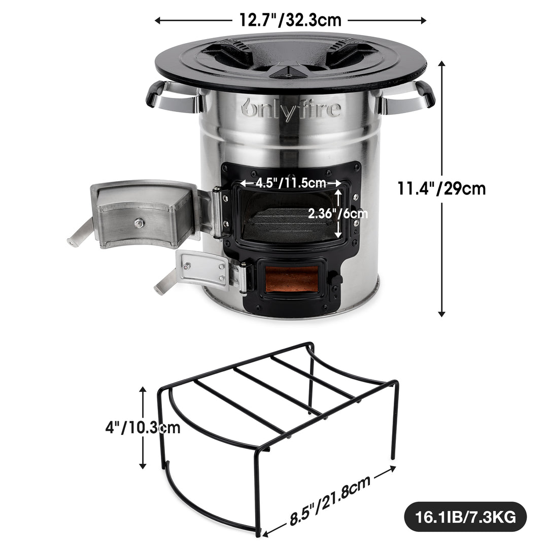 Camping Rocket Stove