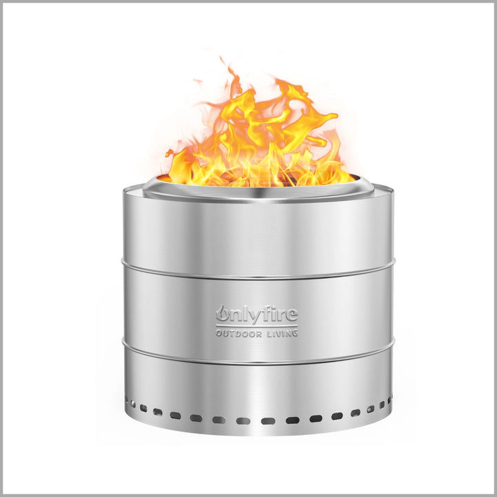 nlyfire Smokeless Fire Pit with Carrying Bag, 20”