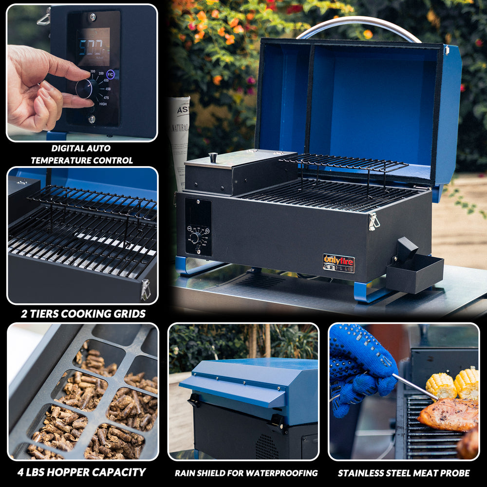 Wood Pellet Grill and Smoker 