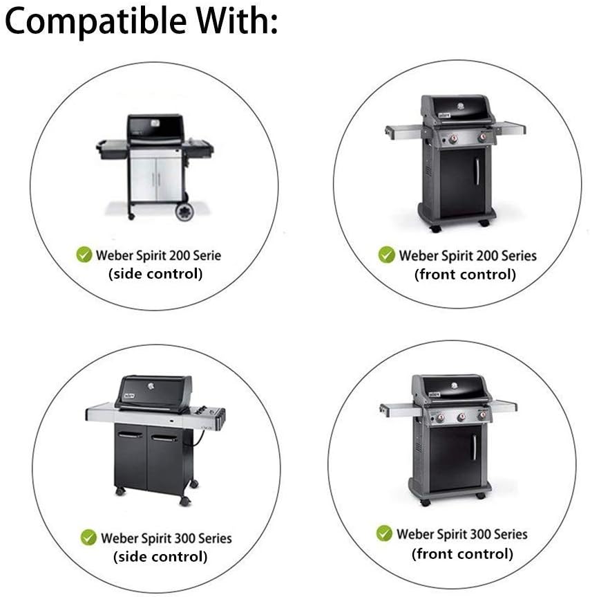 Onlyfire 6014 Rotisserie Kit for Weber Spirit 200/300 Series Grill ...