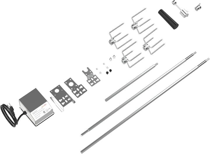 onlyfire Universal Grill Replacement Rotisserie Kit