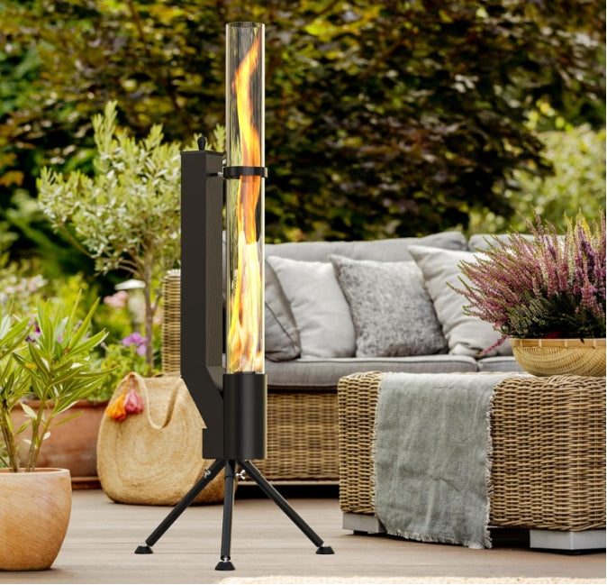 Onlyfire Patio Heater Wood Pellet Heater Fire Pit