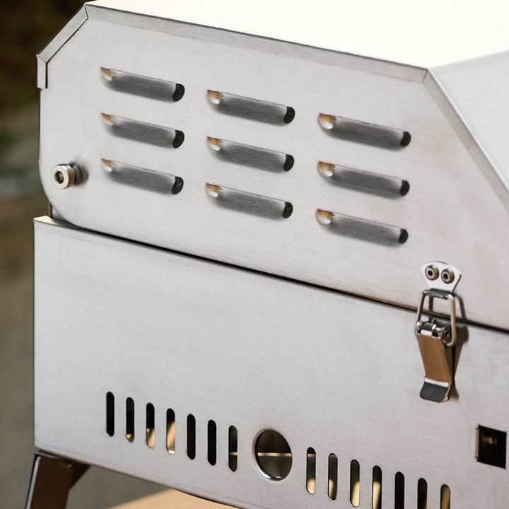 Onlyfire Tabletop Gas Grill 2 Burners, 20" Portable Propane Grill