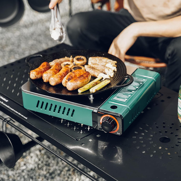 ONLYFIRE Butane Stove with Carrying Case, Portable Camping Stove