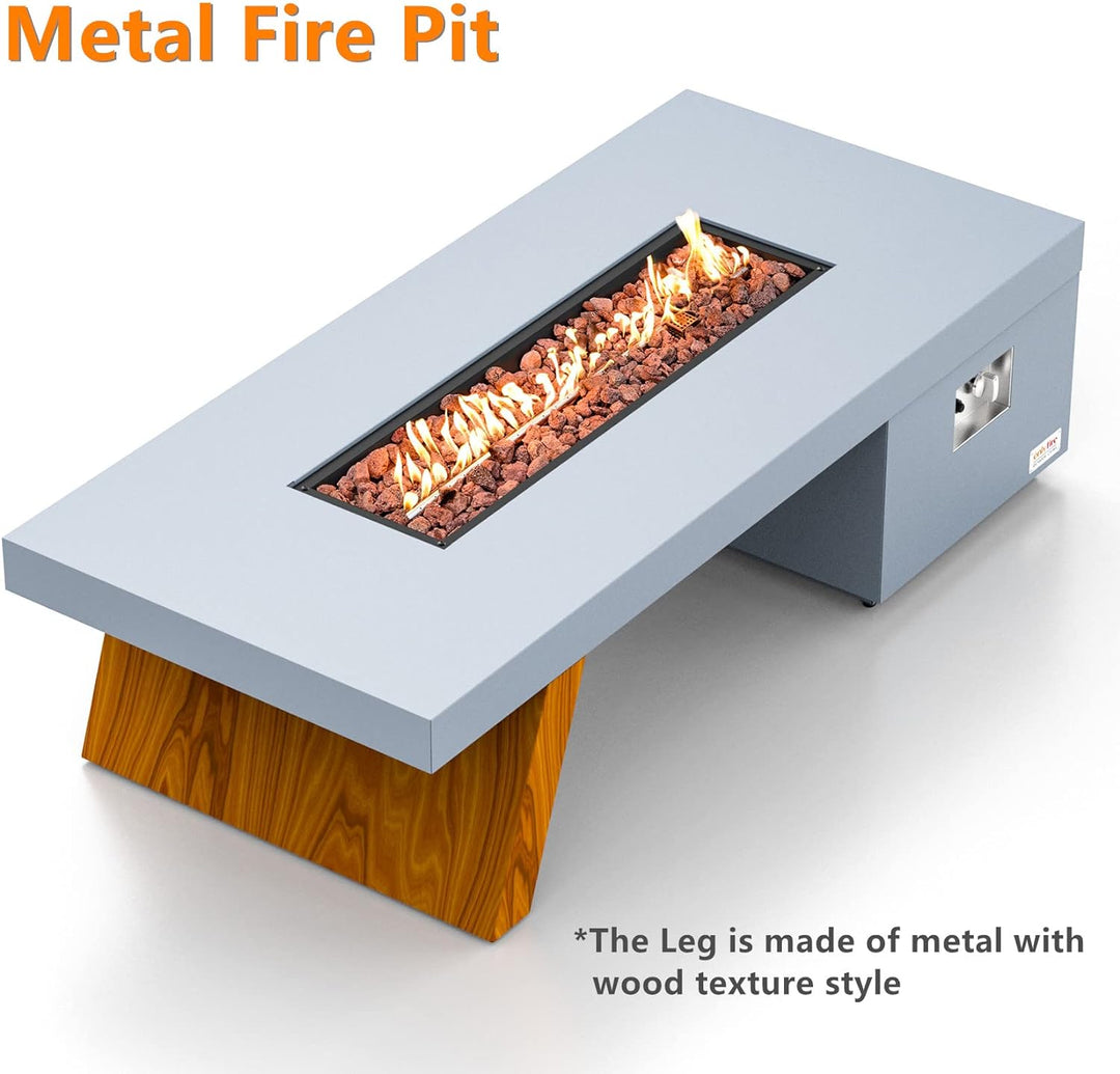 Onlyfire Premium 60” Outdoor Fire Pit Table