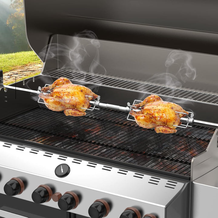onlyfire Universal Grill Replacement Rotisserie Kit