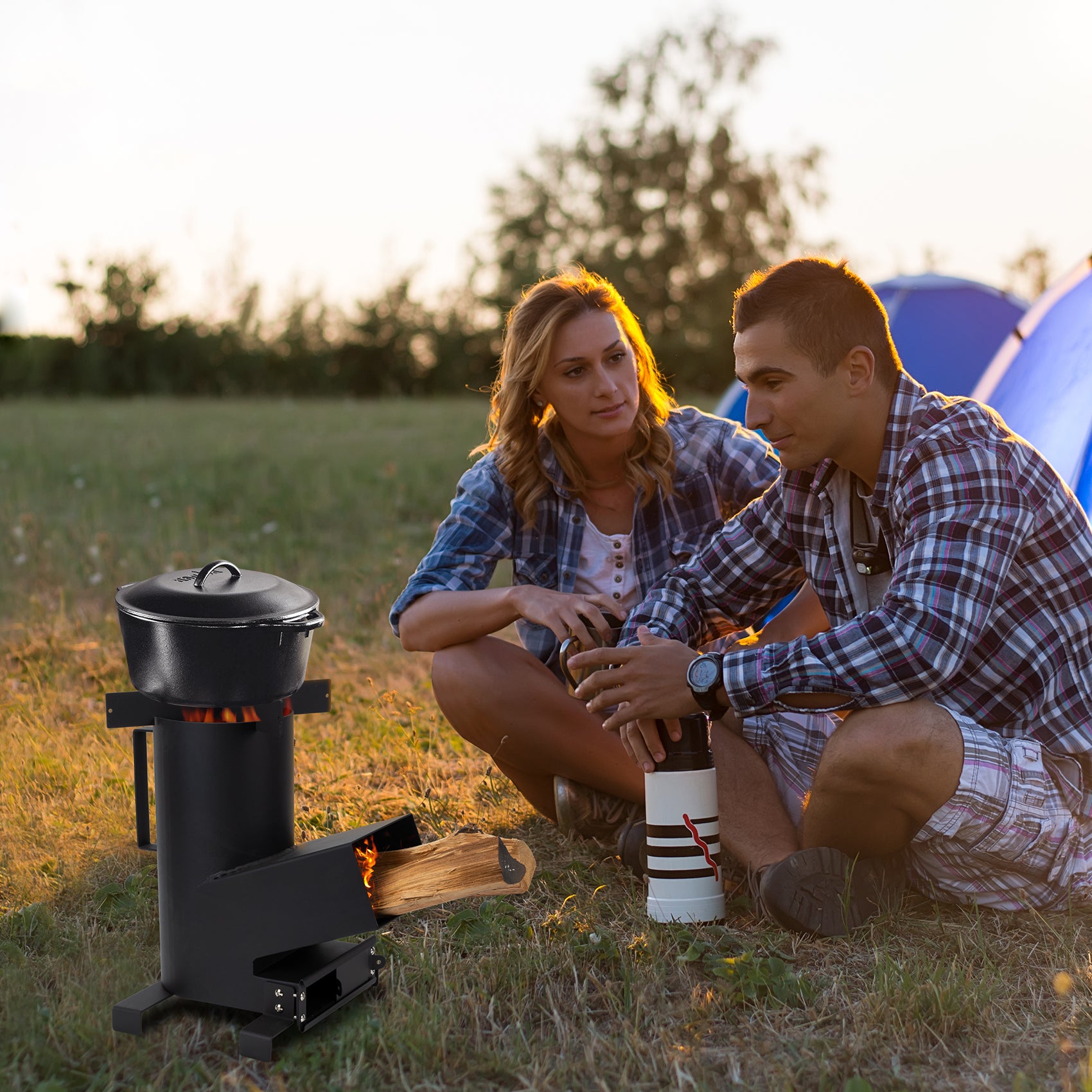 Onlyfire Rocket Stove - Thumbnail 4