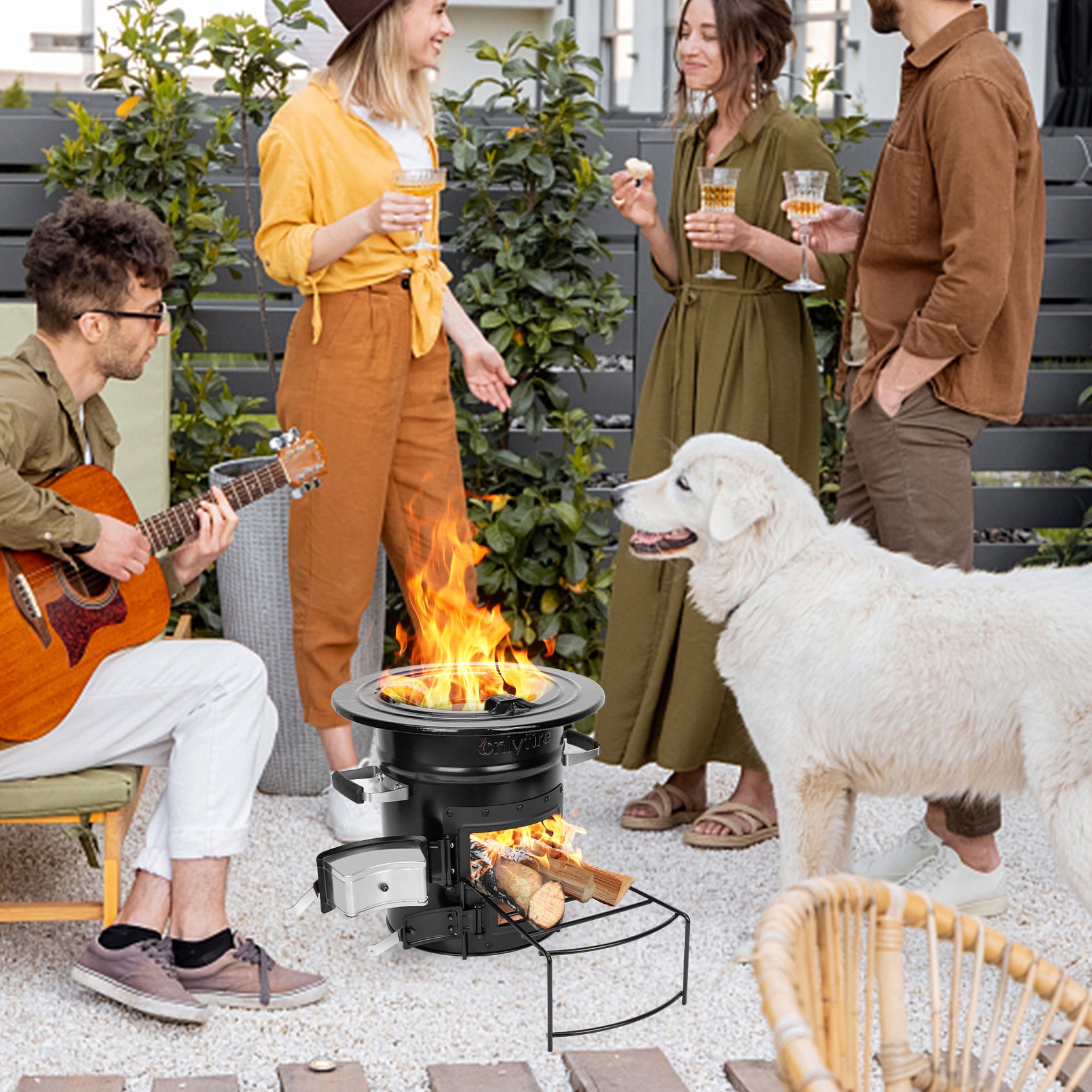 Onlyfire 6081 Portable Outdoor Camping Rocket Stove – OnlyFire