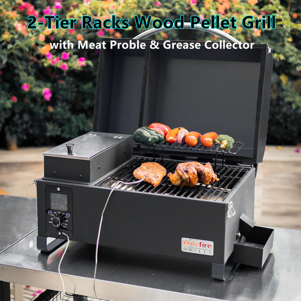 Wood Pellet Grill and Smoker 