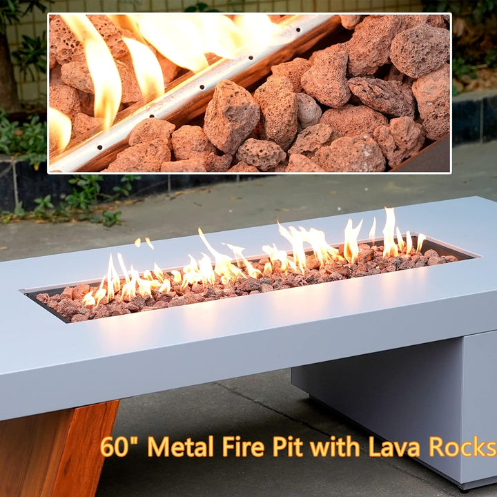 Onlyfire Premium 60” Outdoor Fire Pit Table